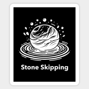 Stone Skipping Skimming Magnet